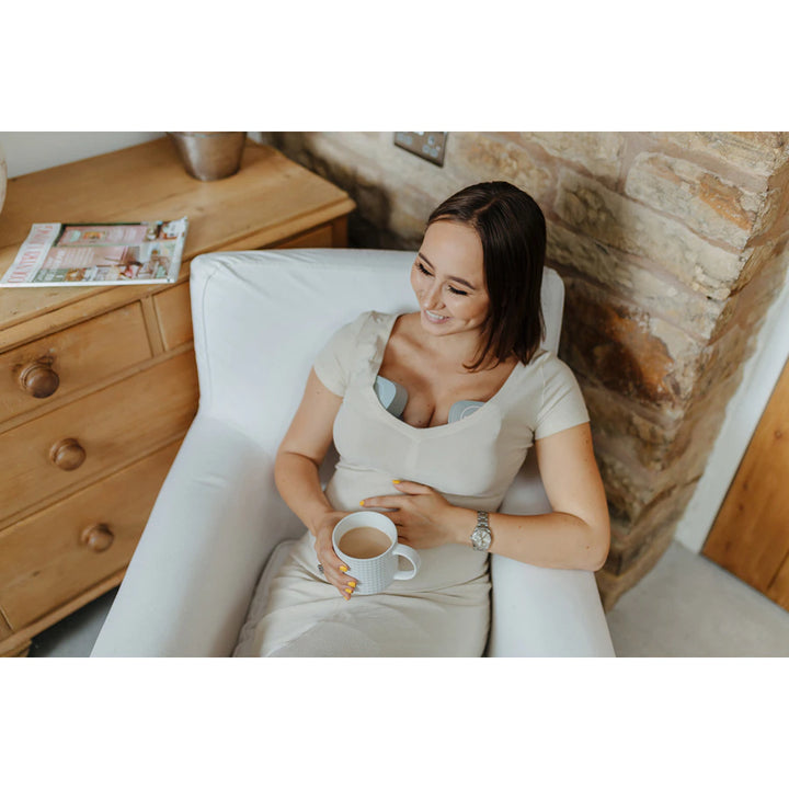 Pippeta Led Wearable Hands Free Breast Pump Sea Salt (Pack Of 2)