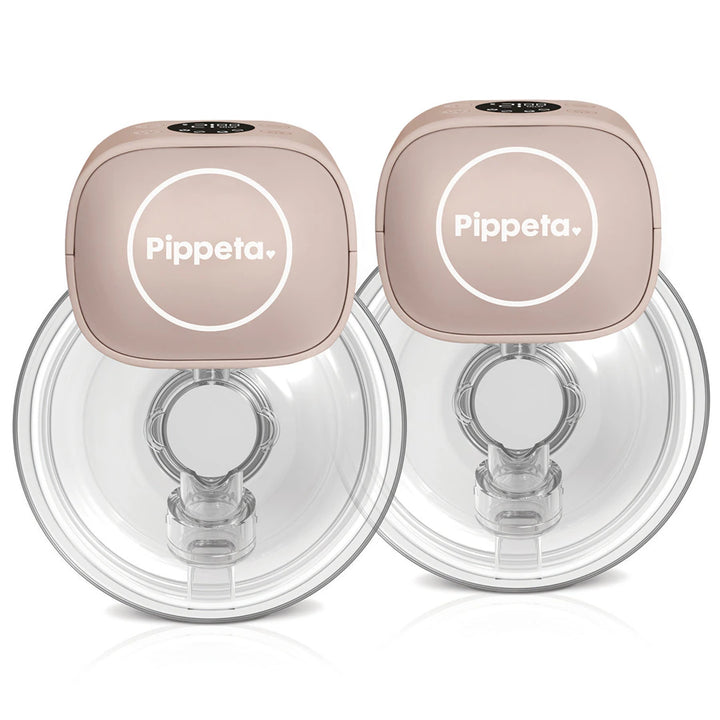 Pippeta Led Wearable Hands Free Breast Pump Ash Rose (Pack Of 2)