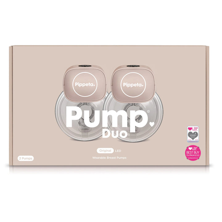 Pippeta Led Wearable Hands Free Breast Pump Ash Rose (Pack Of 2)