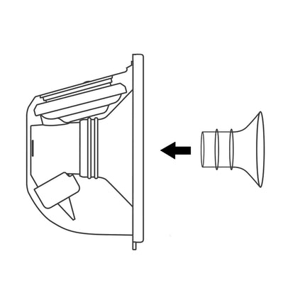 Pippeta Pump Flange Insert Compact (27mm)