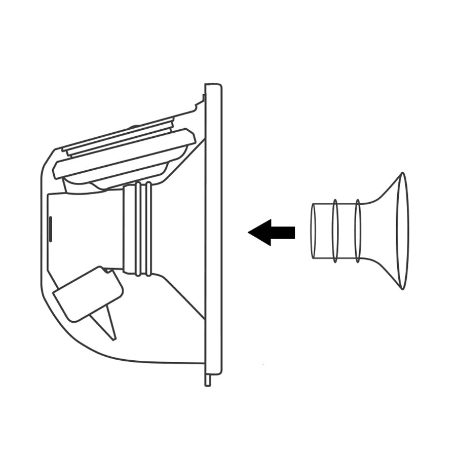 Pippeta Pump Flange Insert Original (27mm)