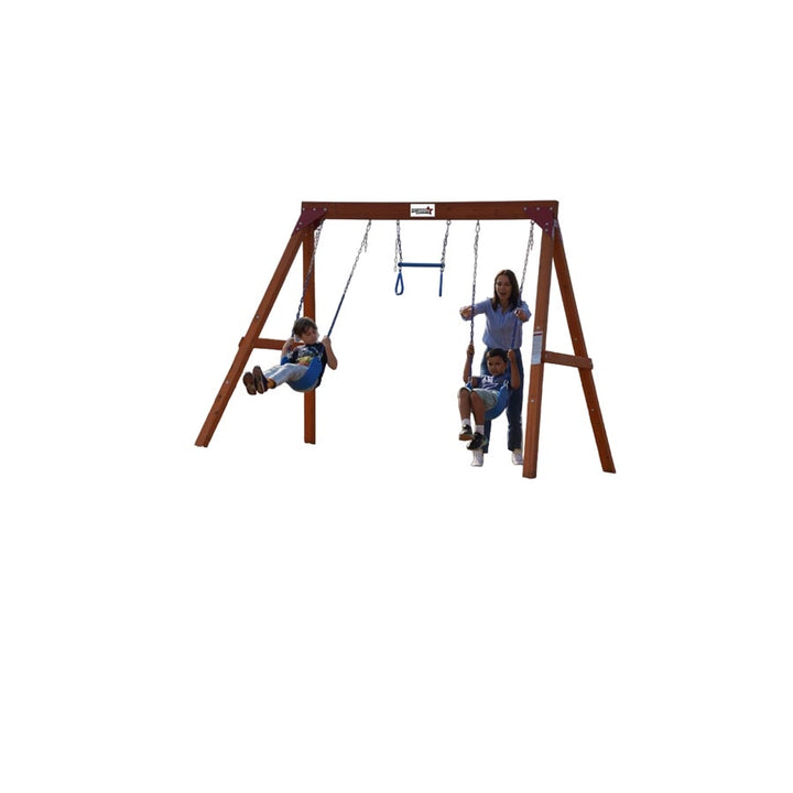 Dynamic Sports Arabian Eagle Wooden Swing Set