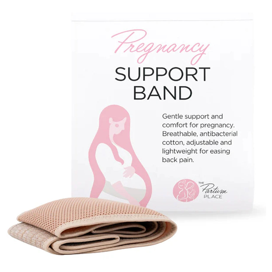 Partum Panties Pregnancy Support Band – One Size (6/8–18/20), Nude