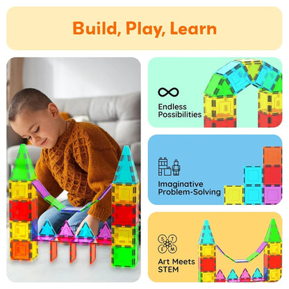 Picasso Magnetic Tiles Expansion Set 12 Pieces