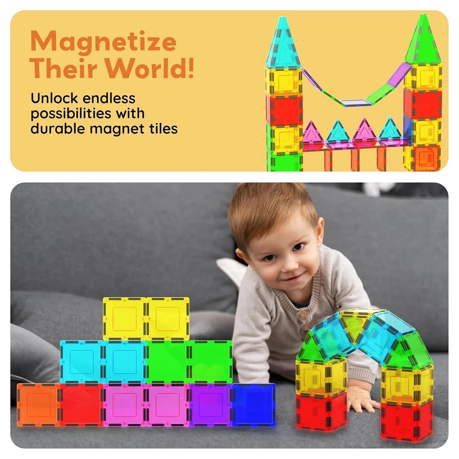 Picasso Magnetic Tiles Expansion Set 12 Pieces