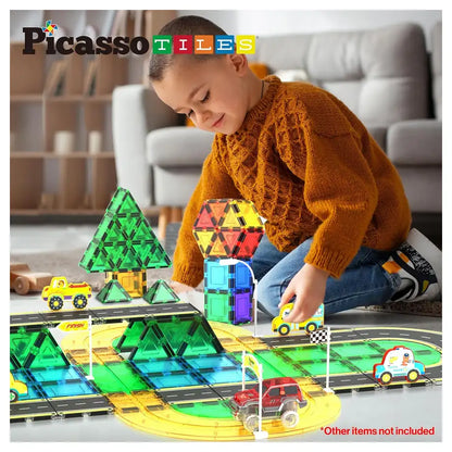 Picasso Magnetic Tiles Highway Set 16 Pieces