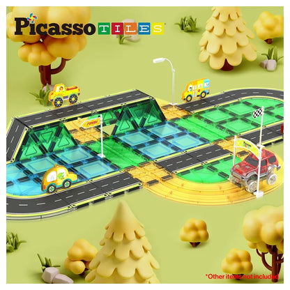 Picasso Magnetic Tiles Highway Set 16 Pieces