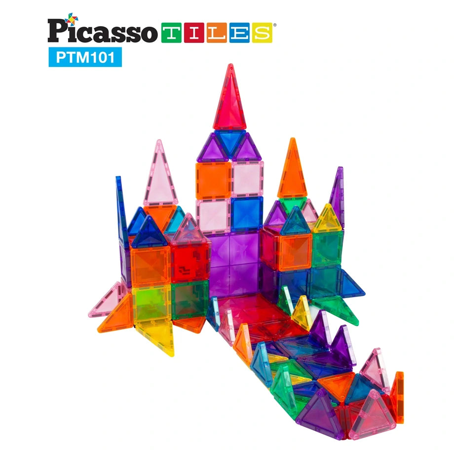 Picasso Magnetic Tiles Mini Diamond Set 101 Pieces