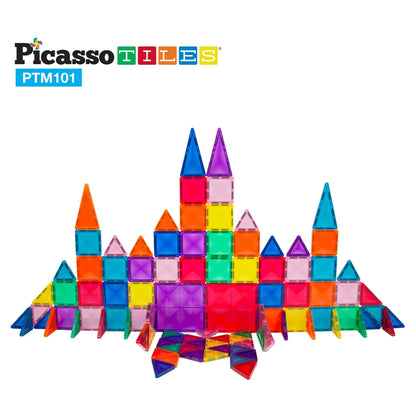 Picasso Magnetic Tiles Mini Diamond Set 101 Pieces