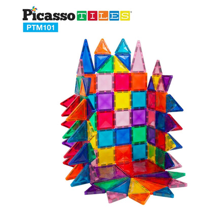 Picasso Magnetic Tiles Mini Diamond Set 101 Pieces