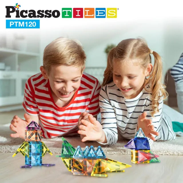 Picasso Magnetic Mini Diamond Character & Truck Set (120 Pieces)