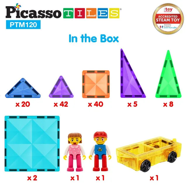 Picasso Magnetic Mini Diamond Character & Truck Set (120 Pieces)