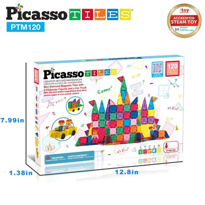 Picasso Magnetic Mini Diamond Character & Truck Set (120 Pieces)