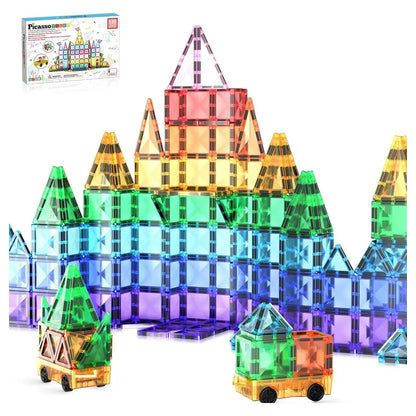 Picasso Magnetic Mini Diamond Character & Truck Set (120 Pieces)