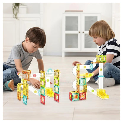 Picasso Magnetic Marble Run Travel Set 100 Pieces