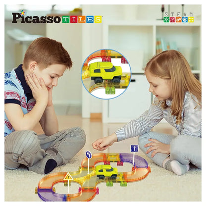 Picasso Magnetic Mini Diamond Race Track Set 40 Pieces