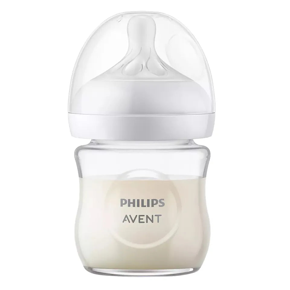 Philips Avent Natural 3.0 Feeding Bottle Glass 120ml - SCY930/01