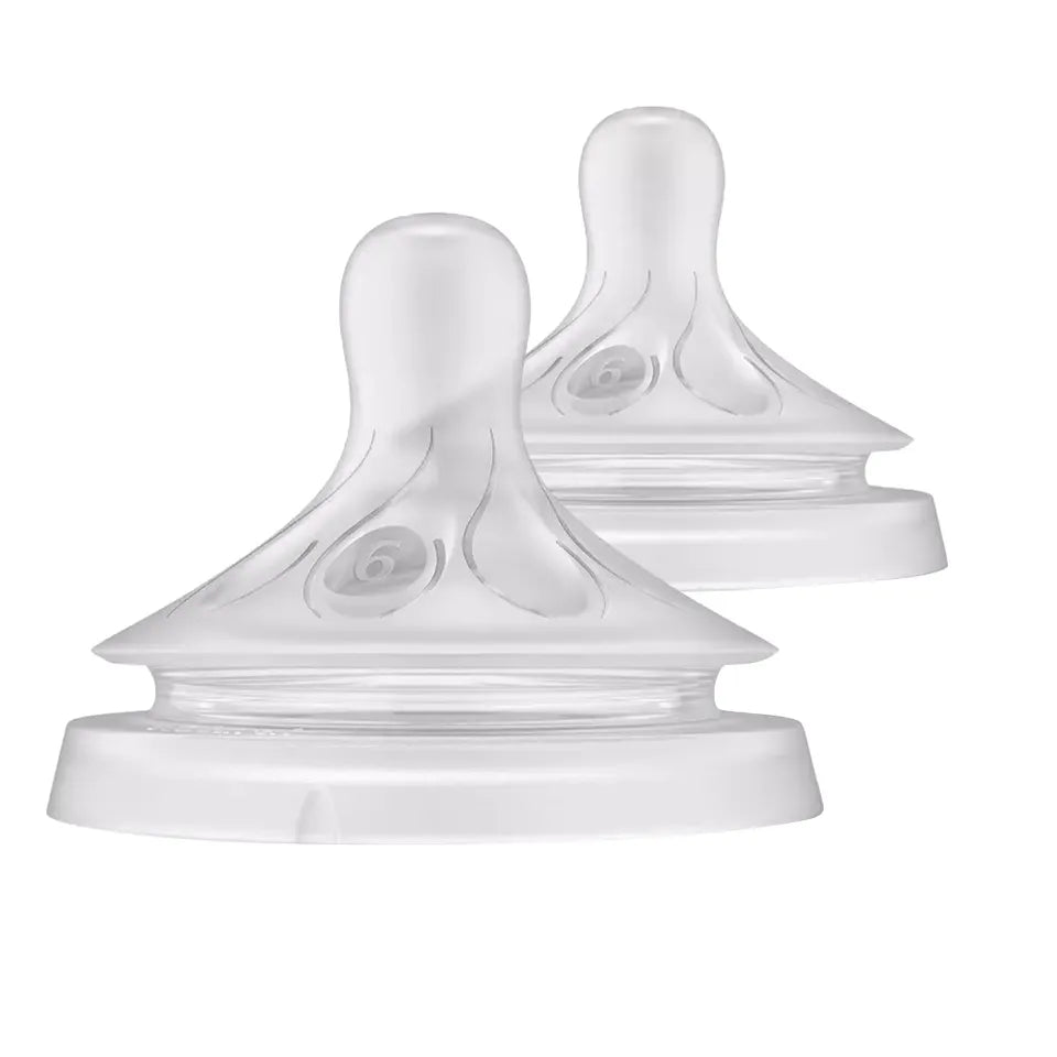 Philips Avent Natural 3.0 Feeding Teats Thick Feed (Pack of 2) - SCF966/02