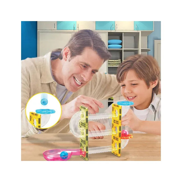 Picasso Magnetic Mini Diamond Run Track Set (60 Pieces)