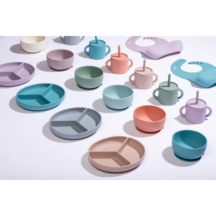 Pippeta Silicone Cup + Straw (Sky Blue)