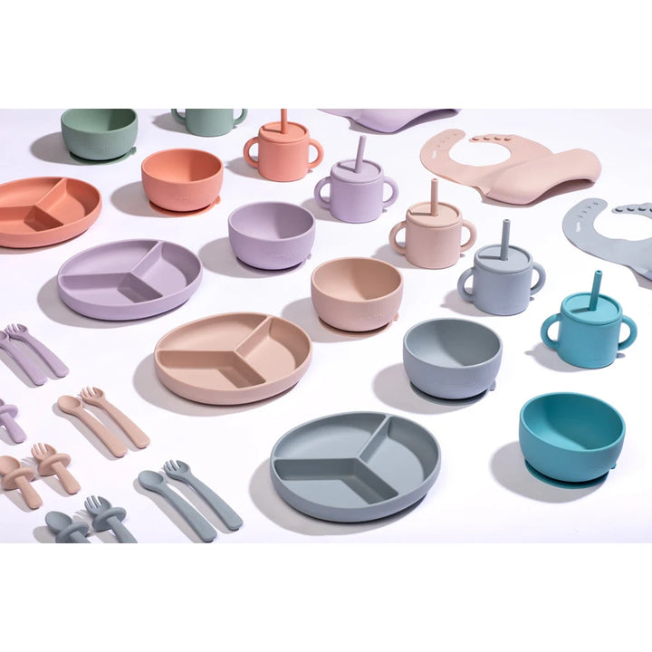 Pippeta Silicone Cup + Straw (Sky Blue)