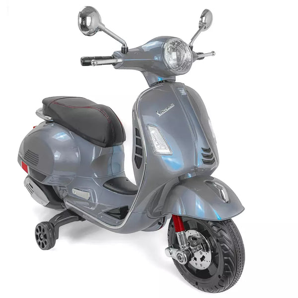 Ride On Scooty with Leather Seat (Grey)