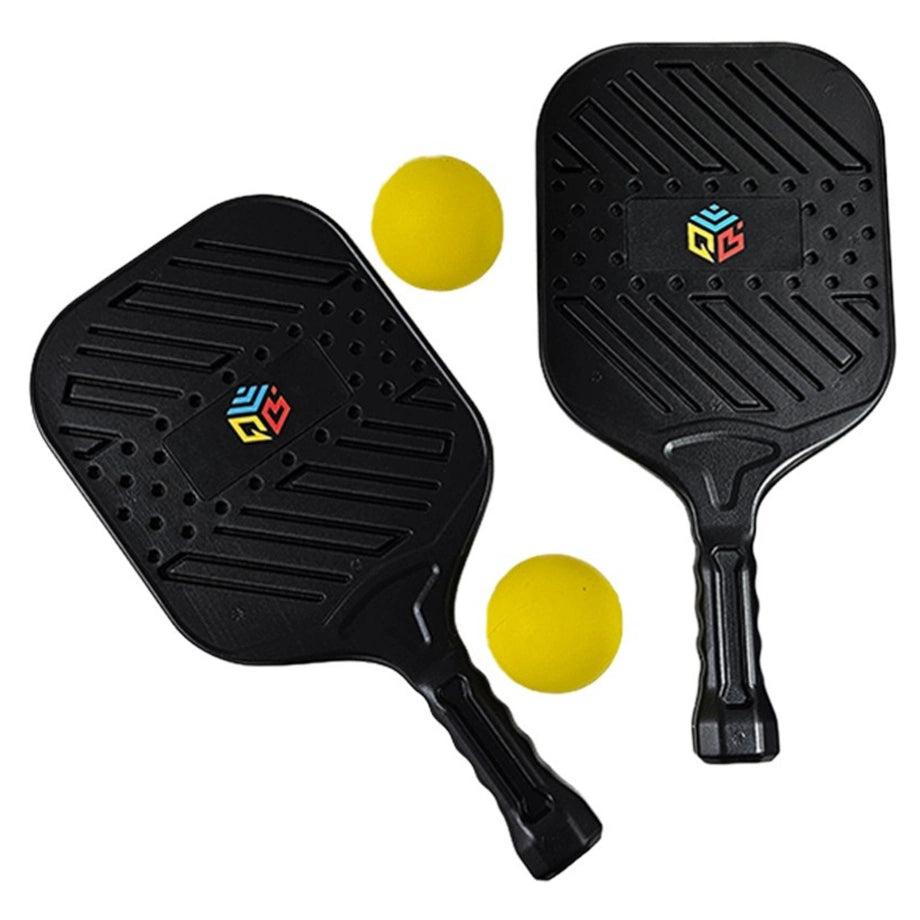Quick Learning Pickleball Paddle Set with 2 Rackets & 2 Silent Balls
