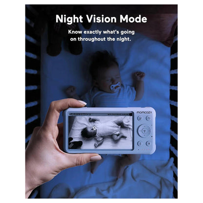Momcozy Video Baby Monitor 5" HD with Camera and Audio