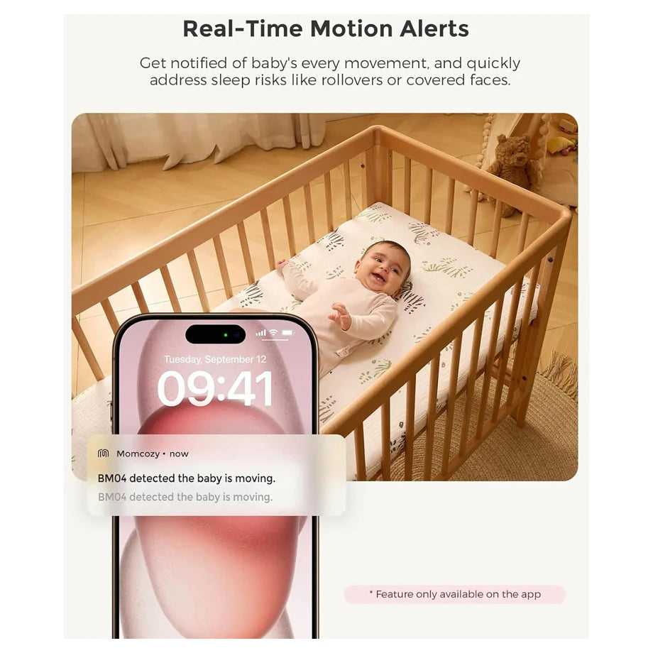 Momcozy camera 5-Inch Dual Mode Smart Baby Monitor