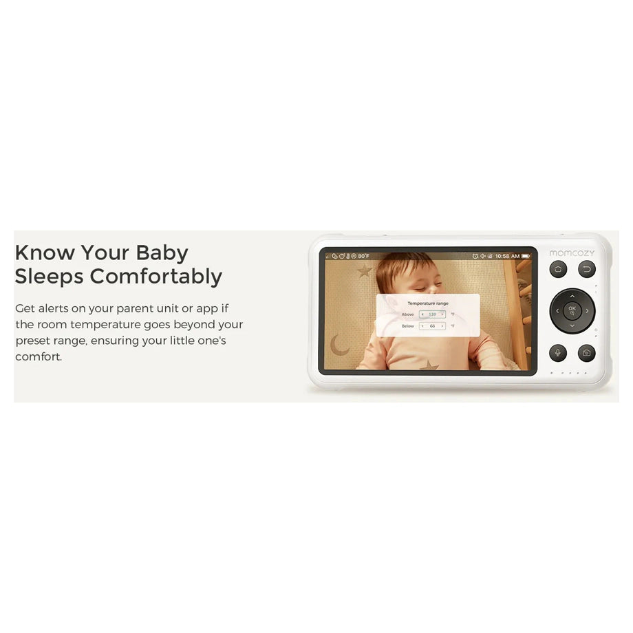 Momcozy camera 5-Inch Dual Mode Smart Baby Monitor