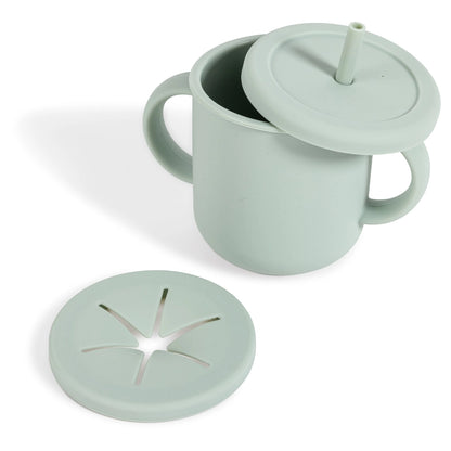 Eurekakids Silicone Tableware With Suction Cup BPA Free 7 Pcs