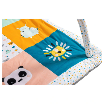 Eurekakids Cucu Baby Activity Sensory Play Gym With Hanging Toys