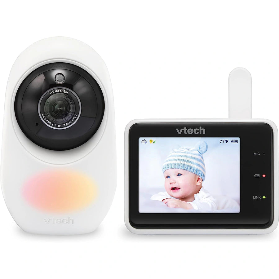 شاشة فيديو Vtech 2.8 بوصة ذكية Wi-Fi 1080p HD مع إمكانية الوصول عن بعد شاشة فيديو Vtech 2.8 بوصة ذكية Wi-Fi 1080p HD مع إمكانية الوصول عن بعد
