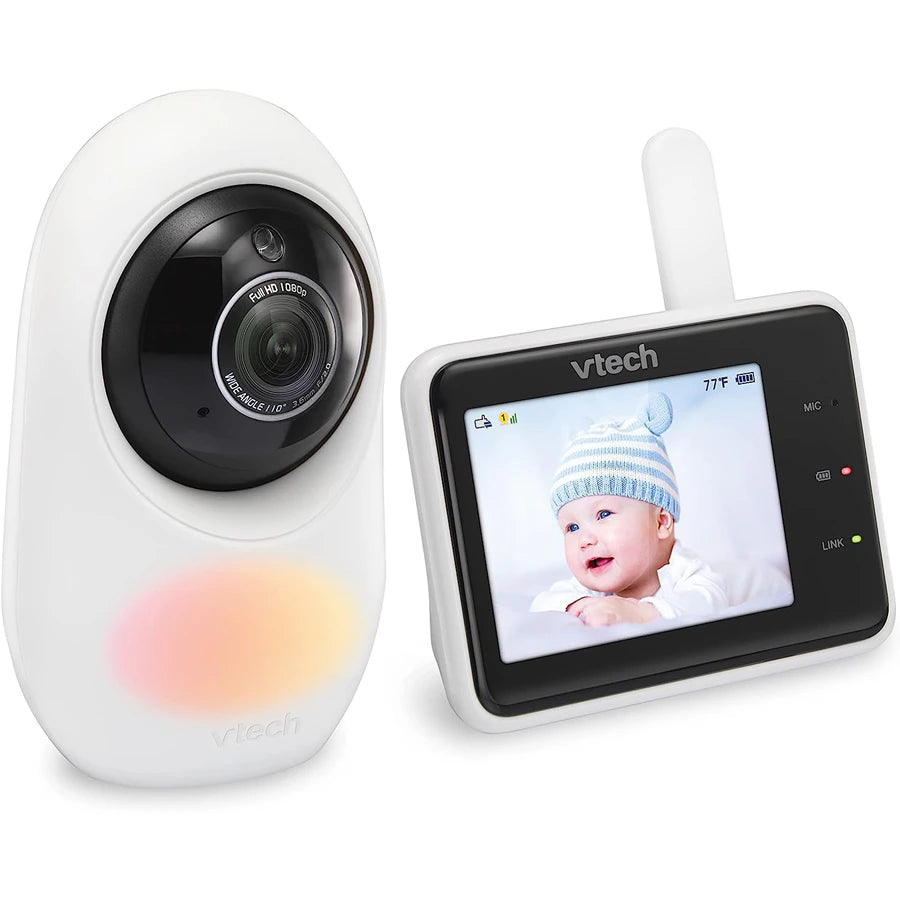 شاشة فيديو Vtech 2.8 بوصة ذكية Wi-Fi 1080p HD مع إمكانية الوصول عن بعد شاشة فيديو Vtech 2.8 بوصة ذكية Wi-Fi 1080p HD مع إمكانية الوصول عن بعد