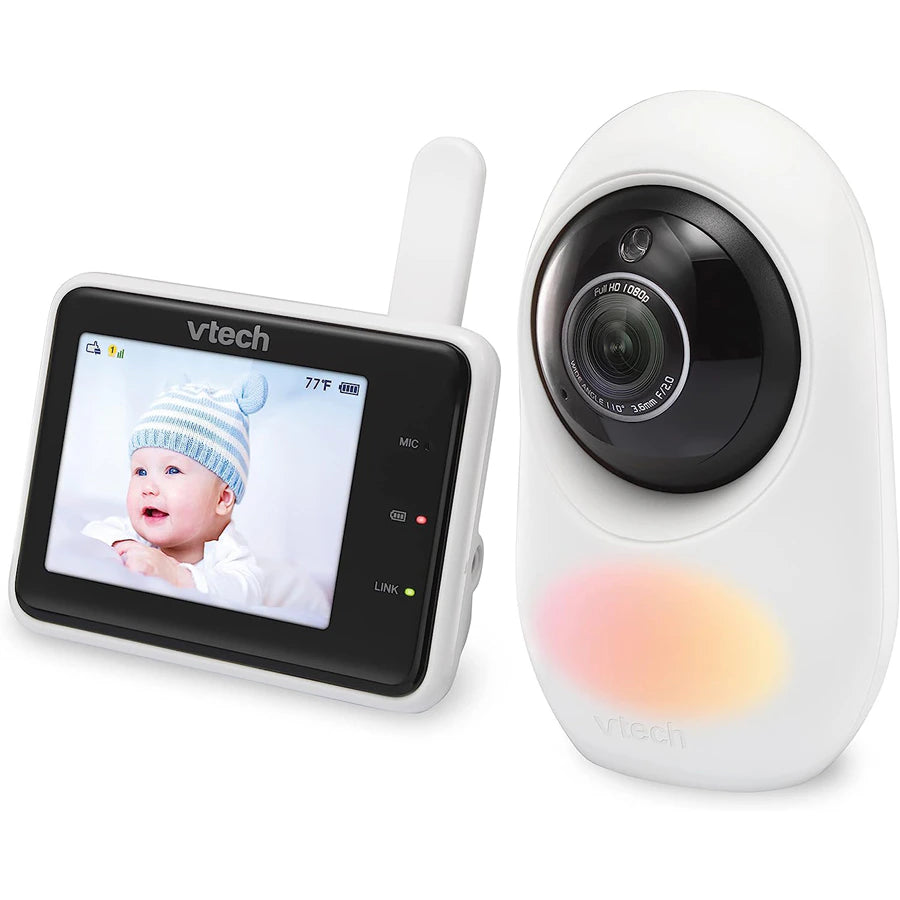 شاشة فيديو Vtech 2.8 بوصة ذكية Wi-Fi 1080p HD مع إمكانية الوصول عن بعد شاشة فيديو Vtech 2.8 بوصة ذكية Wi-Fi 1080p HD مع إمكانية الوصول عن بعد