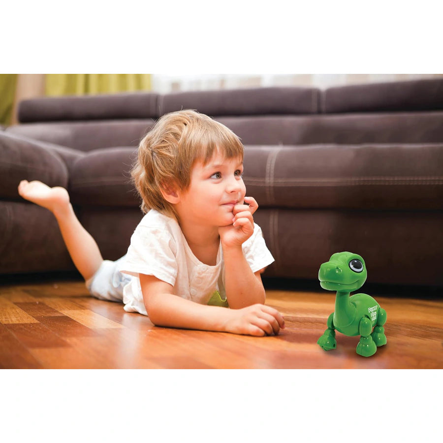 روبوت ديناصور صغير من Lexibook Power Puppy مع تأثيرات ضوئية وصوتية روبوت ديناصور صغير من Lexibook Power Puppy مع تأثيرات ضوئية وصوتية