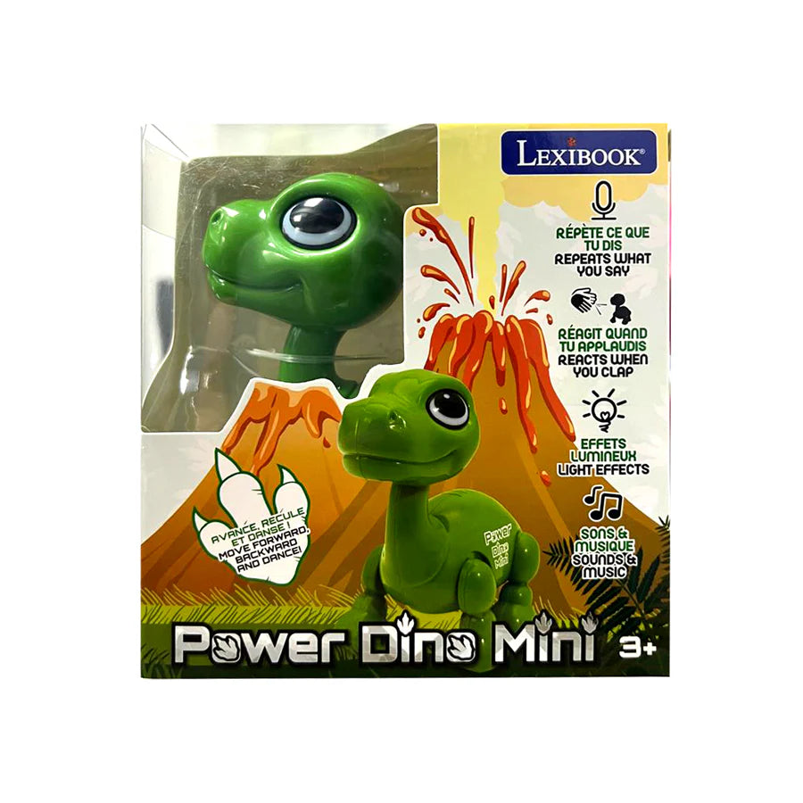 روبوت ديناصور صغير من Lexibook Power Puppy مع تأثيرات ضوئية وصوتية روبوت ديناصور صغير من Lexibook Power Puppy مع تأثيرات ضوئية وصوتية