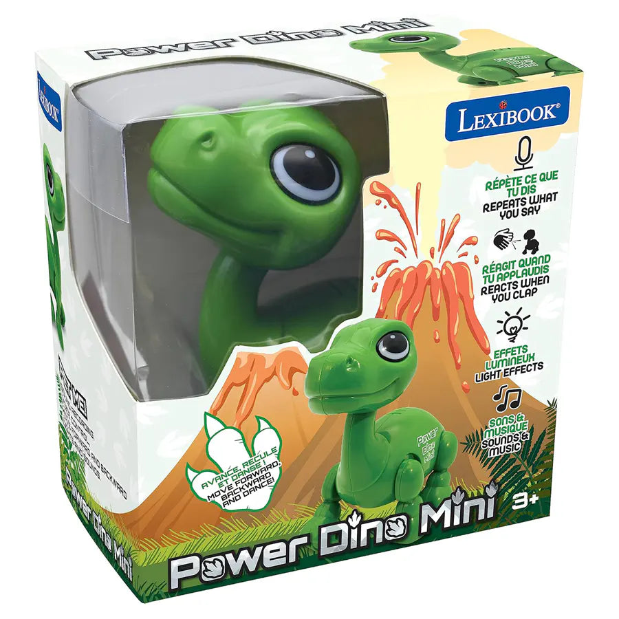 روبوت ديناصور صغير من Lexibook Power Puppy مع تأثيرات ضوئية وصوتية روبوت ديناصور صغير من Lexibook Power Puppy مع تأثيرات ضوئية وصوتية