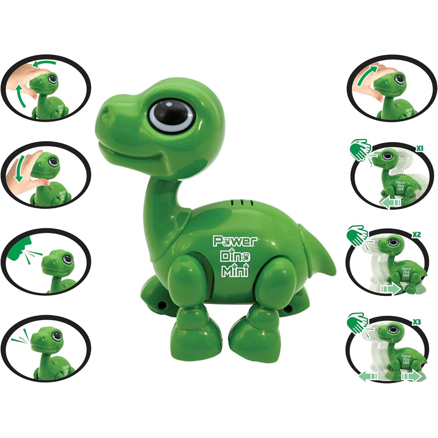 روبوت ديناصور صغير من Lexibook Power Puppy مع تأثيرات ضوئية وصوتية روبوت ديناصور صغير من Lexibook Power Puppy مع تأثيرات ضوئية وصوتية