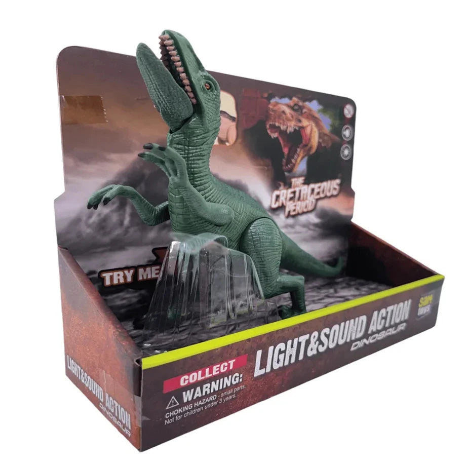 Sam Toys Press-Play Simulation Velociraptor