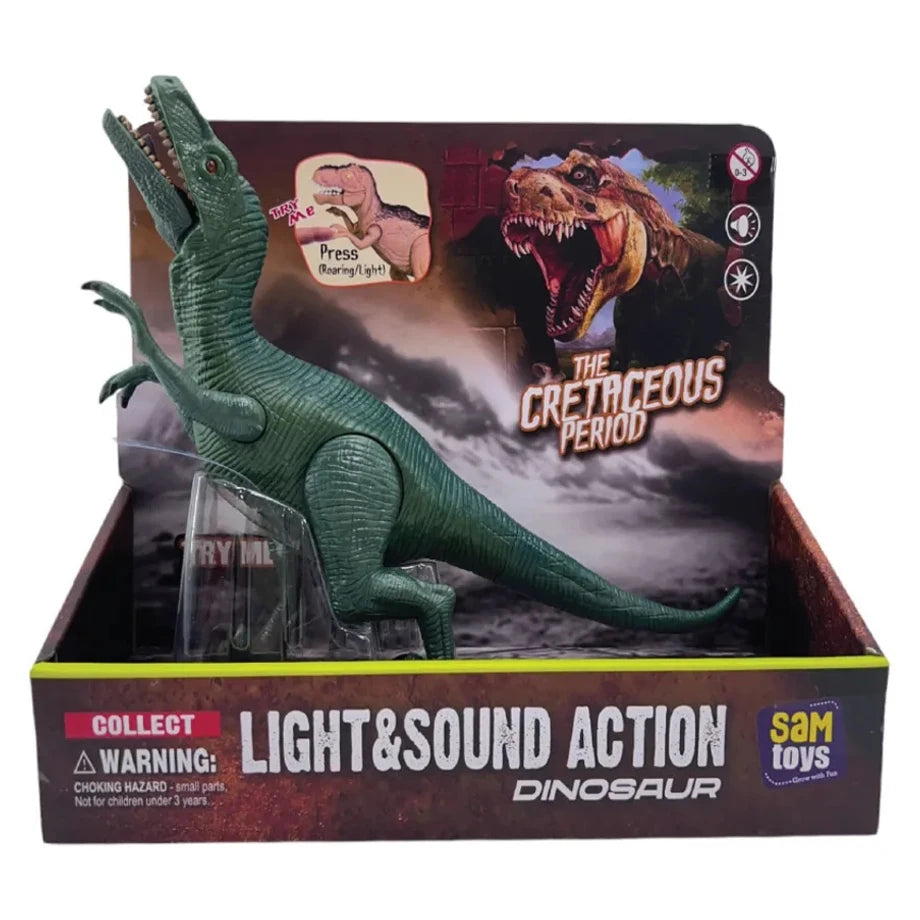 Sam Toys Press-Play Simulation Velociraptor