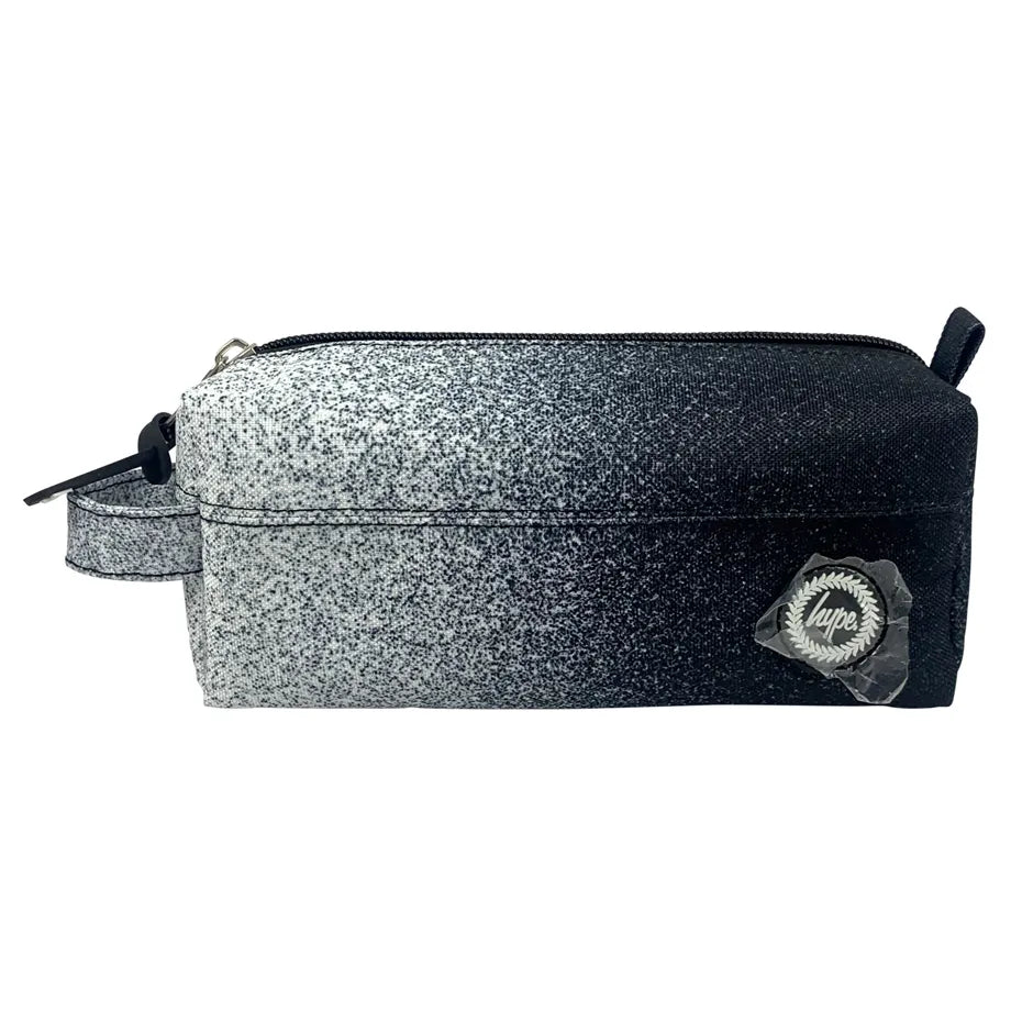HYPE Pencil Pouch Original Black & White Speckle Fade (Black & White Speckle Fade)