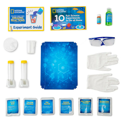 National Geographic Amazing Reactions Chemistry Set