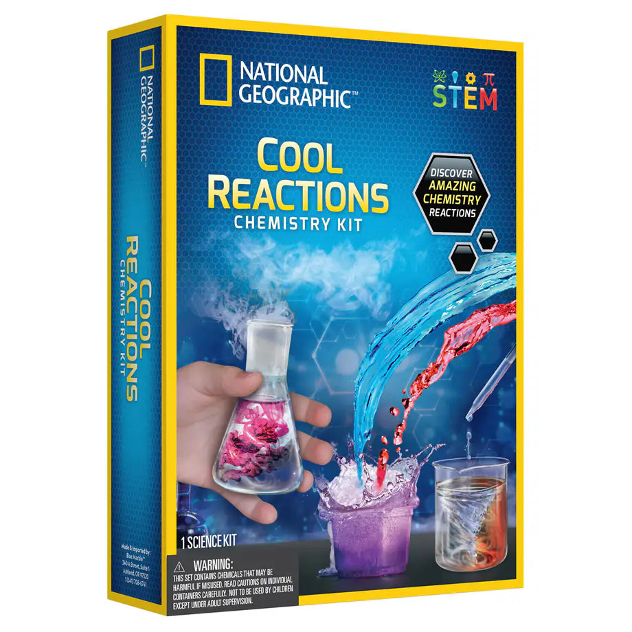 National Geographic Cool Reactions Chemistry Kit