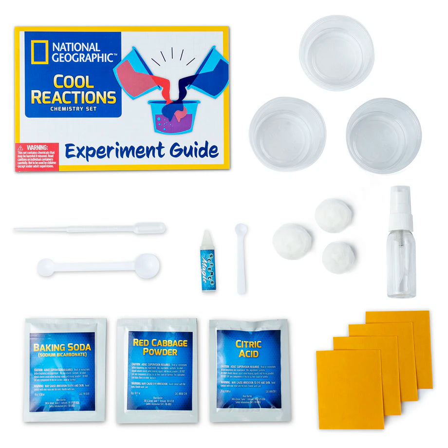 National Geographic Cool Reactions Chemistry Kit