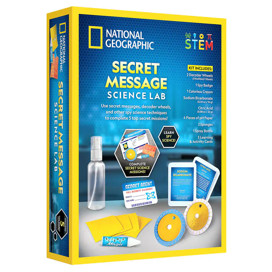 NG Secret Message Science Lab