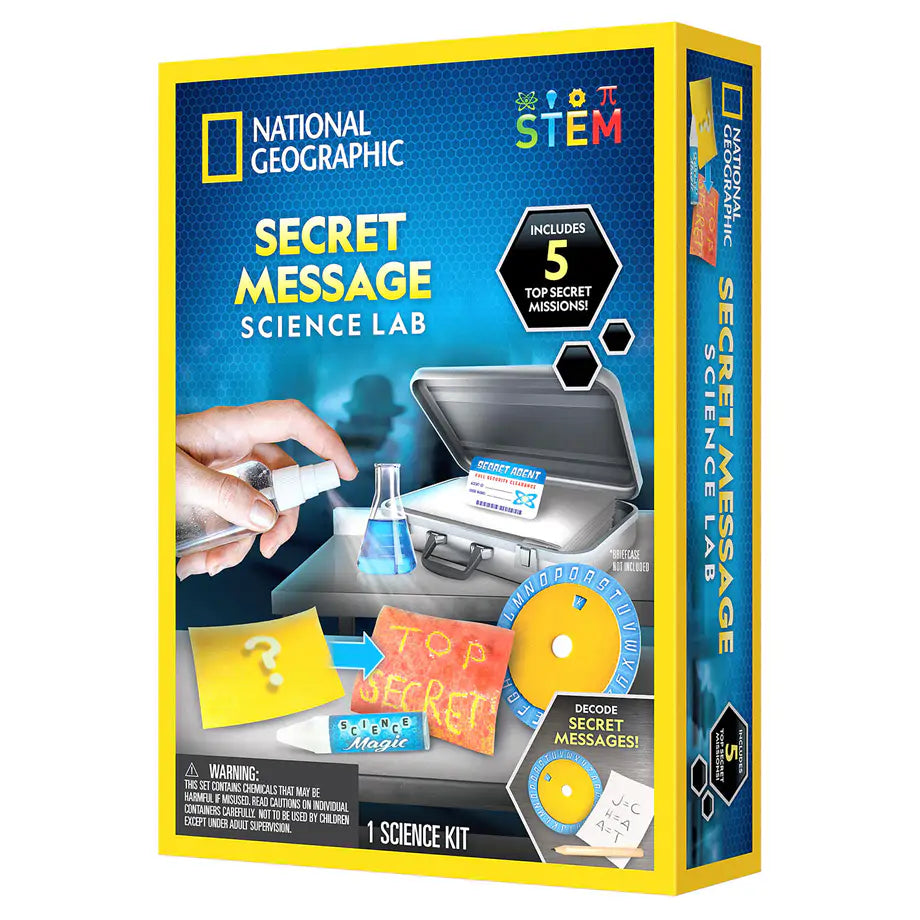 NG Secret Message Science Lab