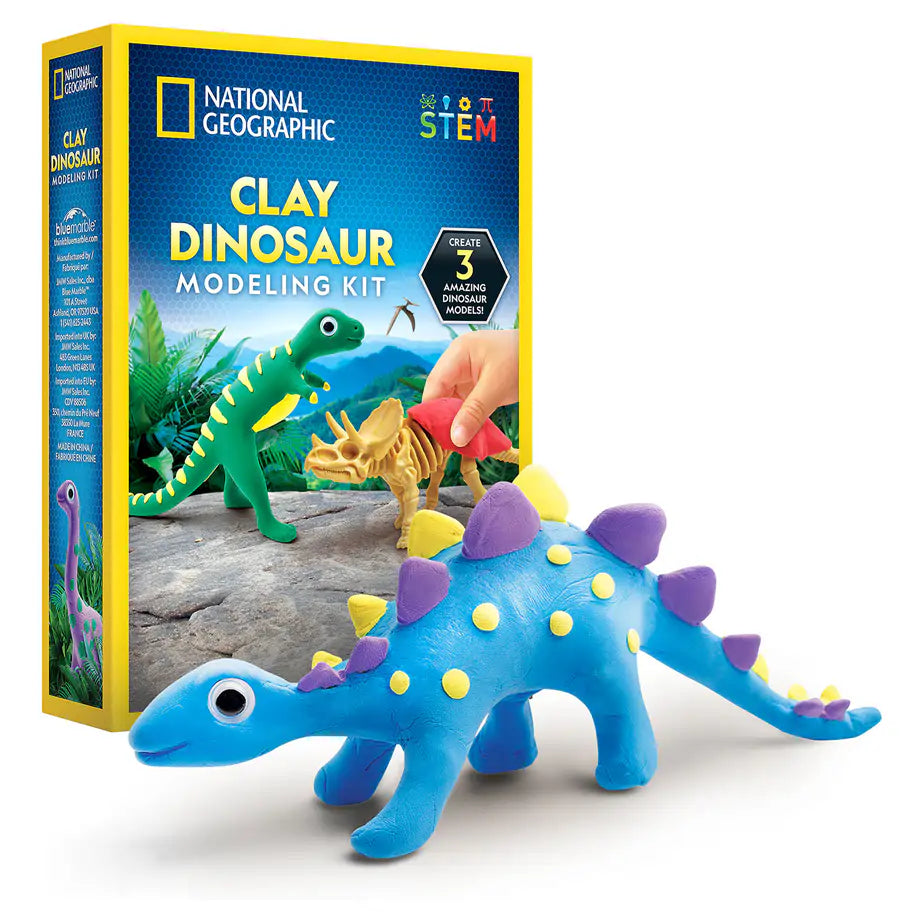 National Geographic Dino Skeletons With Modeling Clay