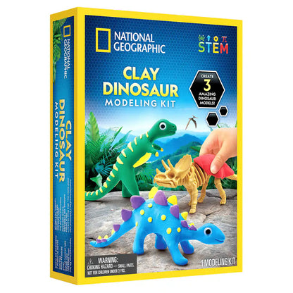 National Geographic Dino Skeletons With Modeling Clay