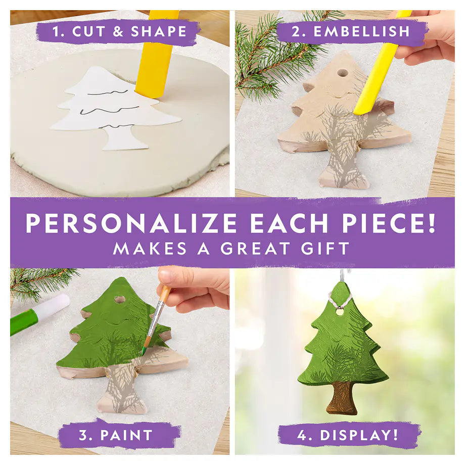 National Geographic Air-Dry Clay Pottery Craft Kit